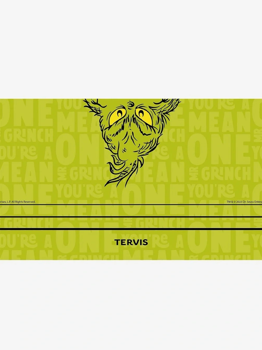 Tervis Dr. Seuss Grinch Stainless Steel Tumbler Socks Bundle